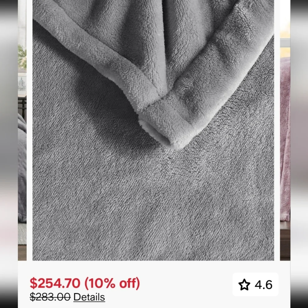 BeautyRest Plush Heated Blanket (King)